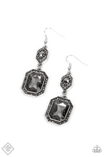 Load image into Gallery viewer, Starry-Eyed Sparkle - Silver (Hematite) Earring (MM-0822)