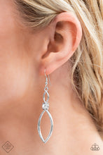 Load image into Gallery viewer, Plucked Petals - White (Rhinestone) Earring (GM-0622)
