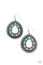 Load image into Gallery viewer, Sagebrush Sabbatical - White (Turquoise) Earring