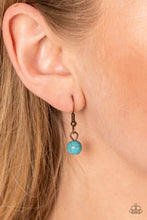 Load image into Gallery viewer, Fully Solar-Powered - Copper (Turquoise) Necklace
