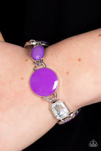 Load image into Gallery viewer, Dreamscape Dazzle - Purple Bracelet