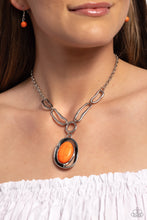 Load image into Gallery viewer, Sandstone Stroll - Orange Necklace