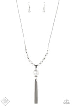 Load image into Gallery viewer, One SWAY or Another - White (Iridescent) Necklace (FFA-0822)