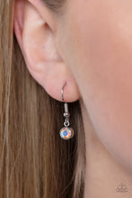 Load image into Gallery viewer, Modern Day Demure - Silver (Iridescent Rhinestone) Necklace