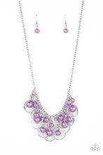 Load image into Gallery viewer, Ballroom Bliss - (Lavender Pearls) Purple Necklace