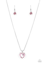 Load image into Gallery viewer, Smitten with Style - Pink (Heart) Neecklace