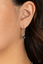 Load image into Gallery viewer, Swinging Shimmer - Blue Necklace