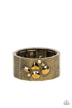 Load image into Gallery viewer, Flickering Fortune - Brass Bracelet