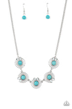 Load image into Gallery viewer, Fully Solar-Powered - Blue (Turquoise) Necklace