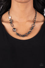 Load image into Gallery viewer, Celestially Celtic - Black (Gunmetal) Necklace