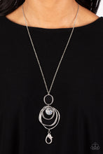 Load image into Gallery viewer, Mermaid Maestoso - Blue (Iridescent) Necklace