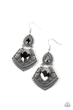 Load image into Gallery viewer, Royal Remix - Silver (Hematite) Earring
