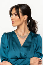 Load image into Gallery viewer, Shimmering Song - Gold Necklace (LOP-0123)