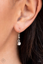 Load image into Gallery viewer, Diamond of the Season - White (Rhinestone) Necklace (FFA-0922)