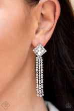 Load image into Gallery viewer, Seasonal Sparkle - White (Rhinestone) Post Earring (FFA-0922)