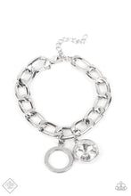 Load image into Gallery viewer, Unyielding Roar - White (Rhinestone) Bracelet (MM-0922)