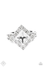 Load image into Gallery viewer, Transformational Twinkle - White (Rhinestone) Ring (FFA-0922)