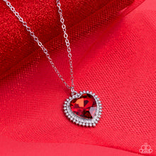 Load image into Gallery viewer, Sweethearts Stroll - Red (Heart) Necklace