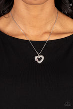 Load image into Gallery viewer, Bedazzled Bliss - Pink (Heart) Necklace