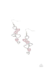 Load image into Gallery viewer, Sweetheart Serenade - Pink (Heart) Earring