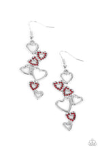 Load image into Gallery viewer, Sweetheart Serenade - Red Earring