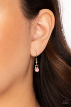 Load image into Gallery viewer, Dainty Darling - Pink (Heart) Necklace