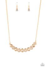 Load image into Gallery viewer, Sparkly Suitor - Gold (Heart) Necklace