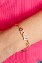 Load image into Gallery viewer, Attentive Admirer - Gold (Heart) Bracelet
