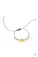 Load image into Gallery viewer, I Love Your Smile - Silver (Be Happy) Bracelet