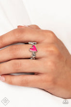 Load image into Gallery viewer, Contemporary Charm - Pink Ring (SS-0922)
