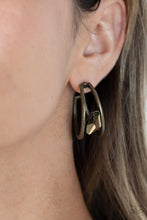Load image into Gallery viewer, Unrefined Reverie - Brass Earring