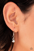 Load image into Gallery viewer, REIGNING Romance - White (Rhinestone) Necklace