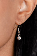 Load image into Gallery viewer, Glitz and GLOW - White (Rhinestone) Necklace