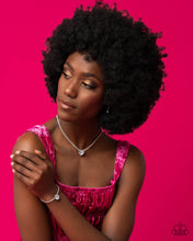 Load image into Gallery viewer, Bedazzled Beauty - White (Heart) Bracelet