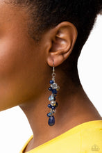 Load image into Gallery viewer, Cheeky Cascade - Blue Earring