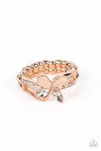 Load image into Gallery viewer, Fetching Flutter - Rose Gold (Butterfly) Ring