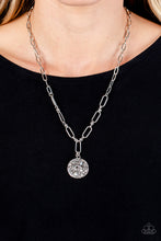 Load image into Gallery viewer, Stardust Saucer - White (Star-Dust like Rhinestone) Necklace