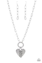 Load image into Gallery viewer, Brotherly Love - Silver (Heart) Necklace
