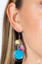 Load image into Gallery viewer, Saved by the SHELL - Multi (Shell-Like Disc) Earring