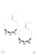 Load image into Gallery viewer, Luxe Lagoon - Blue Earring (SS-1022)