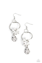 Load image into Gallery viewer, Fossil Flair - White (Stone) Earring