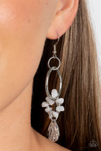 Load image into Gallery viewer, Fossil Flair - White (Stone) Earring