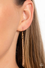 Load image into Gallery viewer, Posh Pyramid - Gold (Triangle) Necklace