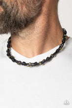 Load image into Gallery viewer, Braided Brawl - Multi (Oil Spill) Necklace