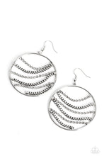 Load image into Gallery viewer, Fighting Fortune - White (Rhinestone) Earring