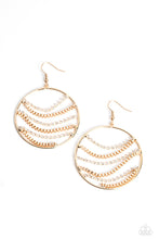 Load image into Gallery viewer, Fighting Fortune - Gold Earring