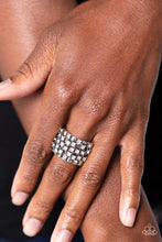 Load image into Gallery viewer, Lawbreaking Loot - White (Rhinestone) Ring