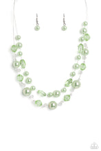 Load image into Gallery viewer, Parisian Pearls - Green (Bead) Necklace