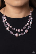 Load image into Gallery viewer, Parisian Pearls - Pink (Beads) Necklace