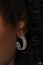 Load image into Gallery viewer, Dotted Darling - Silver (Hoop) Earring